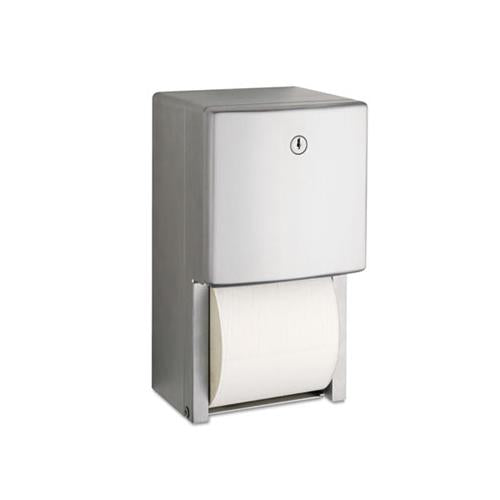 Conturaseries Two-roll Tissue Dispenser, 6 1-16" X 5 15-16" X 11"