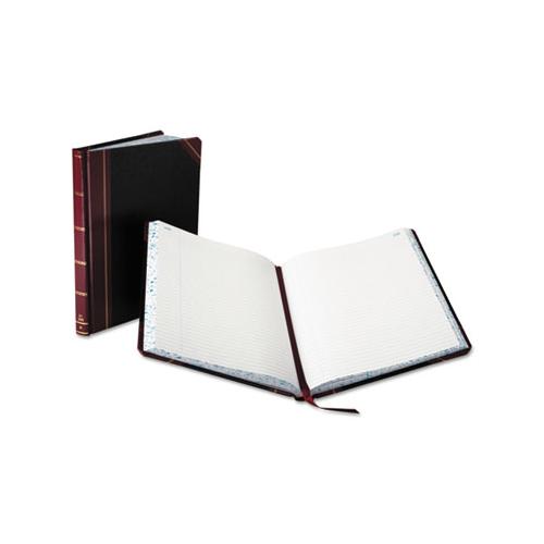 Columnar Accounting Book, Record Rule, Black Cover, 150 Pages, 8 1-8 X 10 3-8