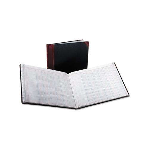 Columnar Accounting Book, 12 Column, Black Cover, 150 Pages, 15 1-8 X 12 7-8