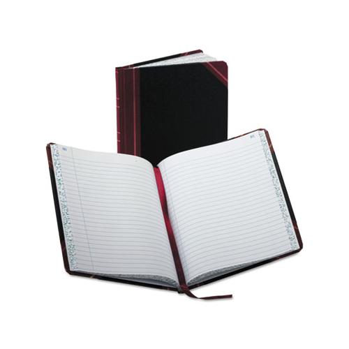 Record-account Book, Record Rule, Black-red, 150 Pages, 9 5-8 X 7 5-8