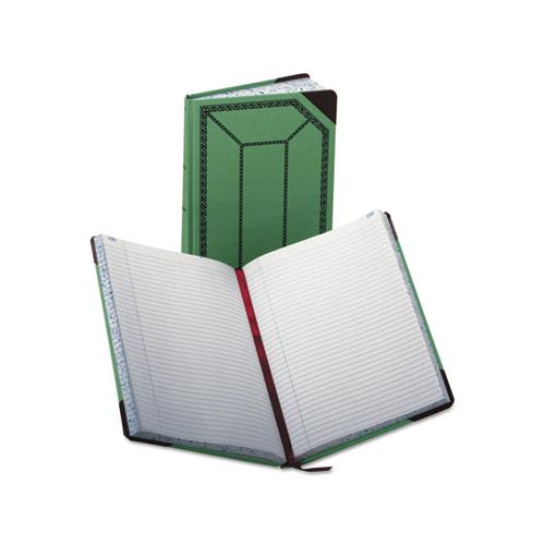 Record-account Book, Record Rule, Green-red, 300 Pages, 12 1-2 X 7 5-8