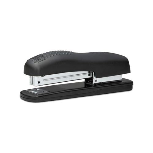 Ergonomic Desktop Stapler, 20-sheet Capacity, Black