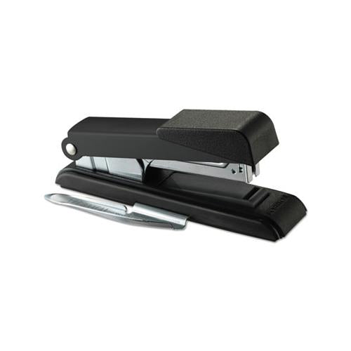B8 Powercrown Flat Clinch Premium Stapler, 40-sheet Capacity, Black