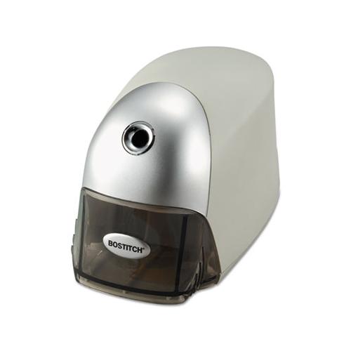 Quietsharp Executive Electric Pencil Sharpener, Ac-powered, 4" X 7.5" X 5", Gray