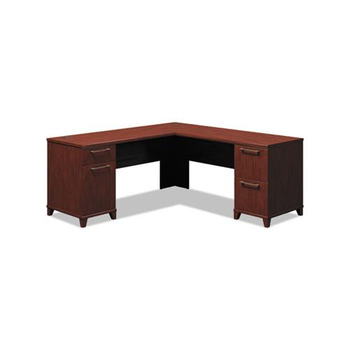 Enterprise Collection 72w X 72d L-desk Pedestal Only, 70.13w X 70.13d X 29.75h, Harvest Cherry, Box 1 Of 2