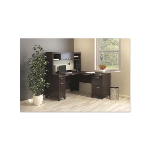 Enterprise Collection L-desk Pedestal Only, 60w X 60d X 29.75h, Mocha Cherry, Box 1 Of 2