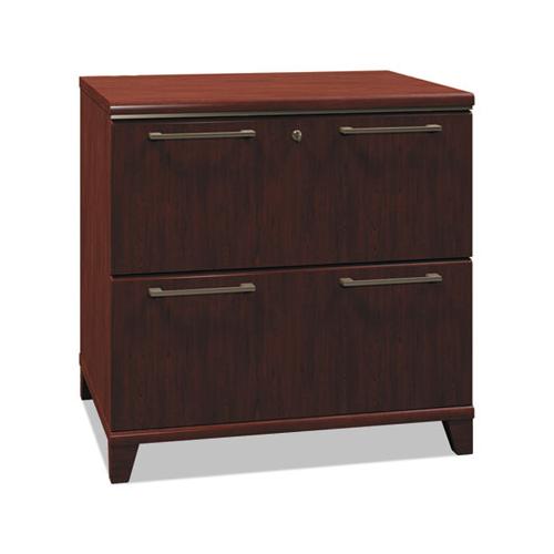 Enterprise Collection Two-drawer Lateral File, 30w X 23.13d X 29.75h, Harvest Cherry