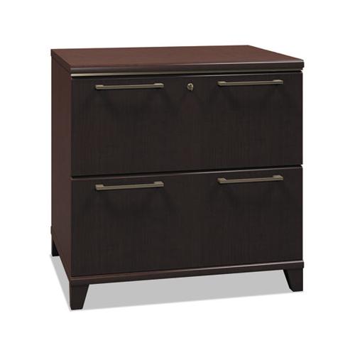 Enterprise Collection Two-drawer Lateral File, 30w X 23.13d X 29.75h, Mocha Cherry