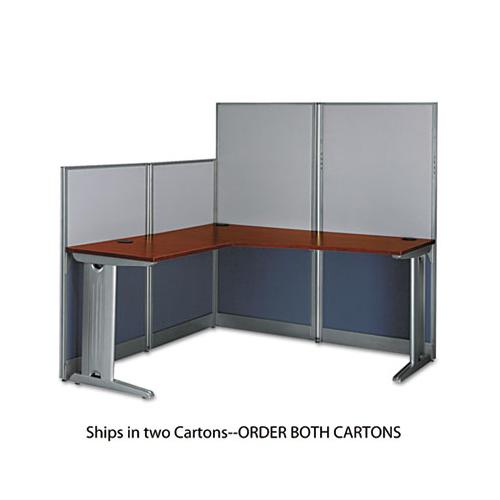 L-workstation (box 2 Of 2) Office-in-an-hour, Hansen Cherry