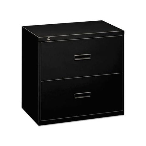 400 Series Two-drawer Lateral File, 36w X 18d X 28h, Black