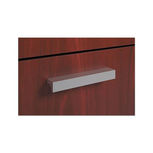 Bl Series Field Installed Contemporary Pull, Linear, 4.75w X 0.75d X 0.75h, Silver, 2-carton