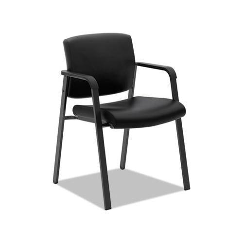 Hvl605 Guest Chair, 23.5" X 24" X 35", Black Seat-black Back, Black Base