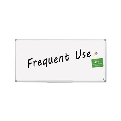 Earth Gold Ultra Magnetic Dry Erase Boards, 48 X 96, White, Aluminum Frame