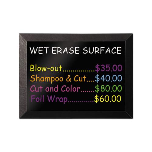 Kamashi Wet-erase Board, 48 X 36, Black Frame