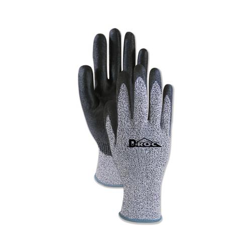 Palm Coated Cut-resistant Hppe Glove, Salt & Pepper-blk, Size 11(2-x-large), Dz