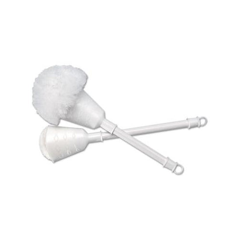 Cone Bowl Mop, 10" Handle, 2" Dia. Head, Plastic, White