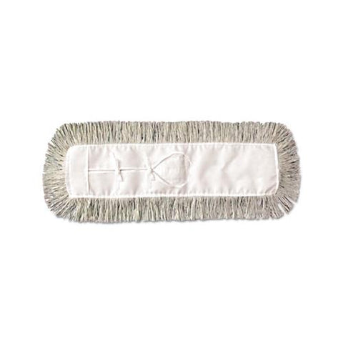 Mop Head, Dust, Cotton, 18 X 3, White