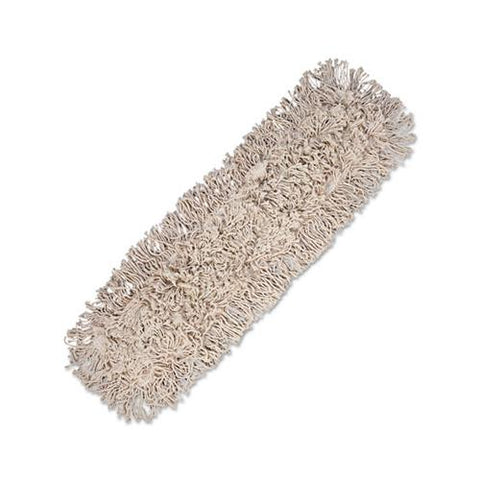 Mop Head, Dust, Cotton, 24 X 3, White