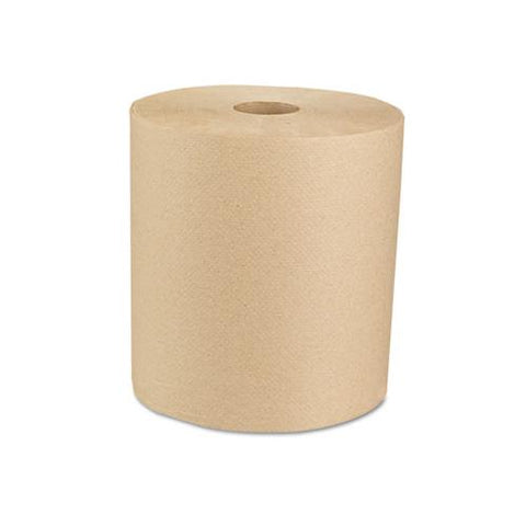 Boardwalk Green Universal Roll Towels, Natural, 8"x800ft, 6 Rolls-carton