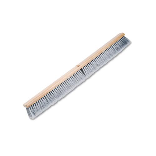 Floor Brush Head, 3" Gray Flagged Polypropylene, 36"