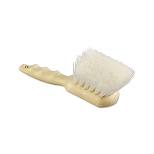 Utility Brush, Nylon Fill, 9" Long, Tan Handle
