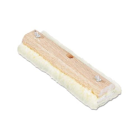Mop Head, Finish Applicator, Lambswool, 14-inch, White