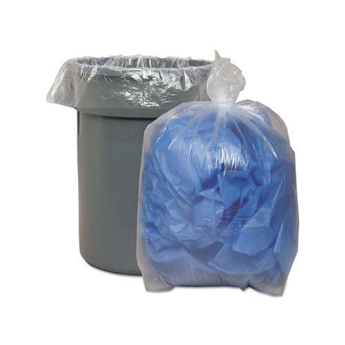 Low Density Repro Can Liners, 33 Gal, 1.4 Mil, 33" X 39", Clear, 100-carton