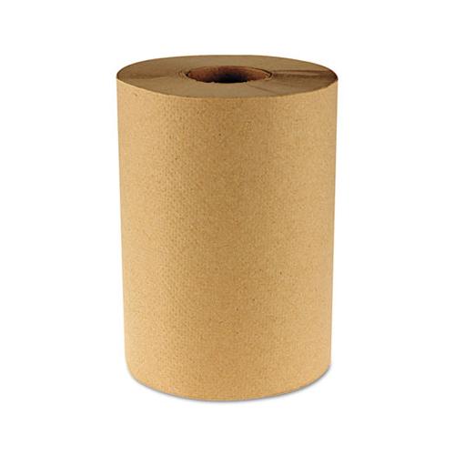 Hardwound Paper Towels, 8" X 350ft, 1-ply Natural, 12 Rolls-carton