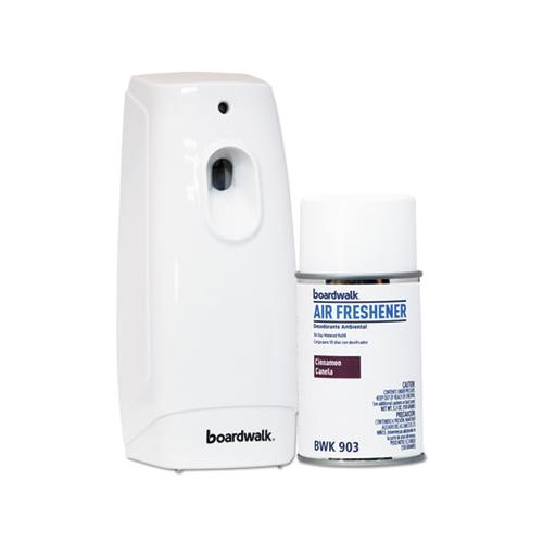 Air Freshener Dispenser Starter Kit, White, Cinnamon Sunset, 5.3 Oz