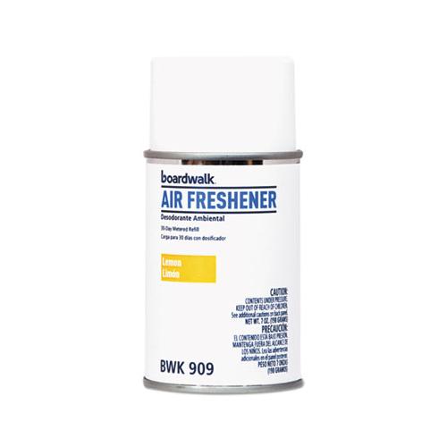 Metered Air Freshener Refill, Lemon Peel, 5.3 Oz Aerosol, 12-carton