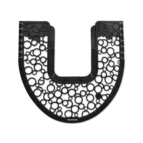 Commode Mat 2.0, Rubber, 22.88 X 22, Black-white, 6-carton