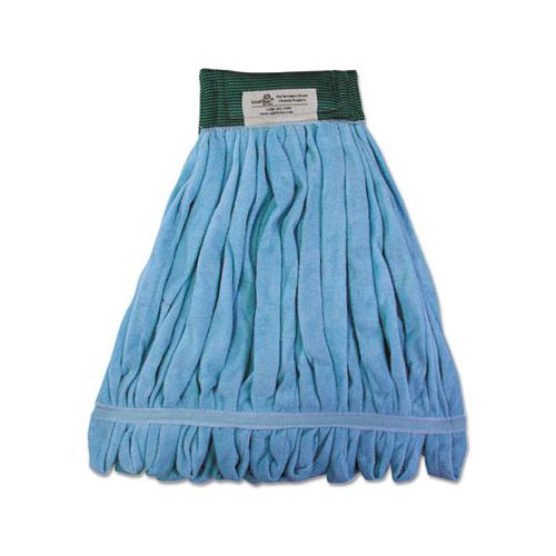 Microfiber Looped-end Wet Mop Heads, Medium, Blue, 12-carton, 12-carton