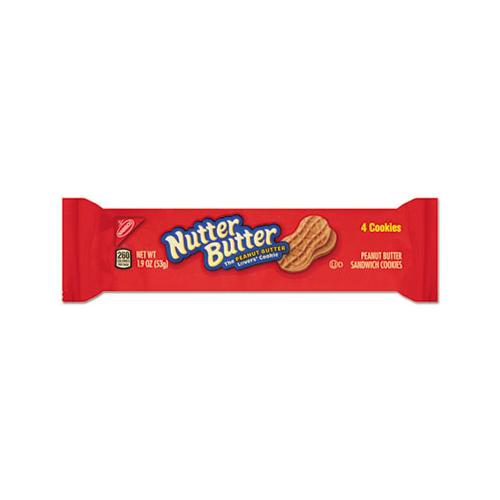 Nutter Butter Cookies, 3 Oz Bag, 48-carton