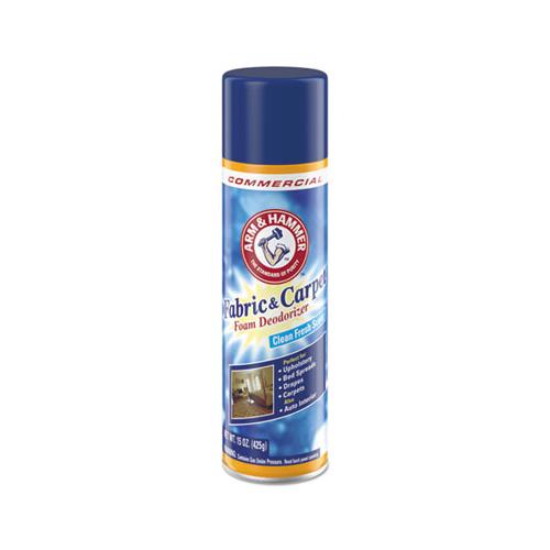 Fabric And Carpet Foam Deodorizer, Fresh Scent, 15 Oz Aerosol, 8-carton
