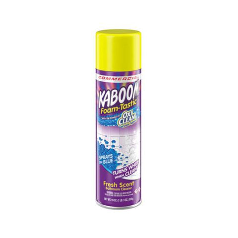 Foamtastic Bathroom Cleaner, Fresh Scent, 19 Oz Spray Can, 8-carton