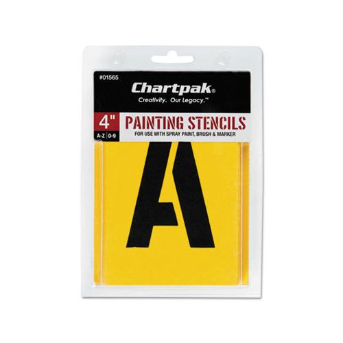 Painting Stencil Set, A-z Set-0-9, Manila, 35-set