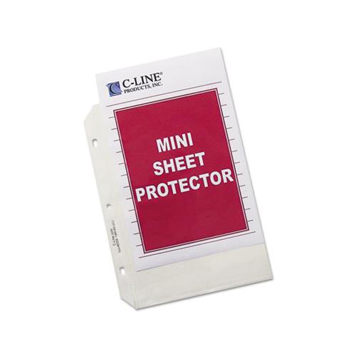 Heavyweight Polypropylene Sheet Protectors, Clear, 2", 8 1-2 X 5 1-2, 50-box