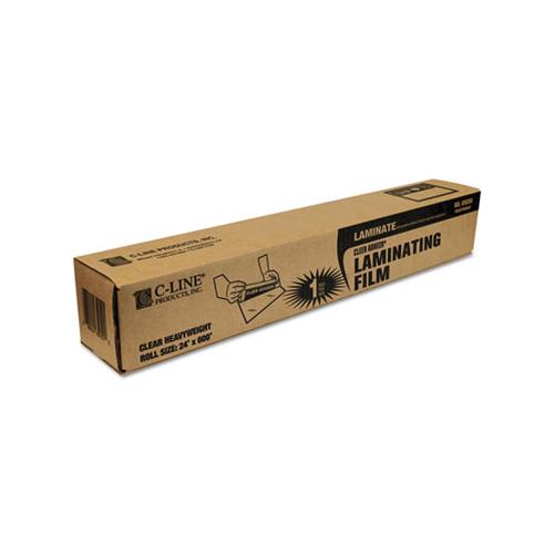 Cleer Adheer Self-adhesive Laminating Film, 2 Mil, 24" X 50 Ft, Gloss Clear