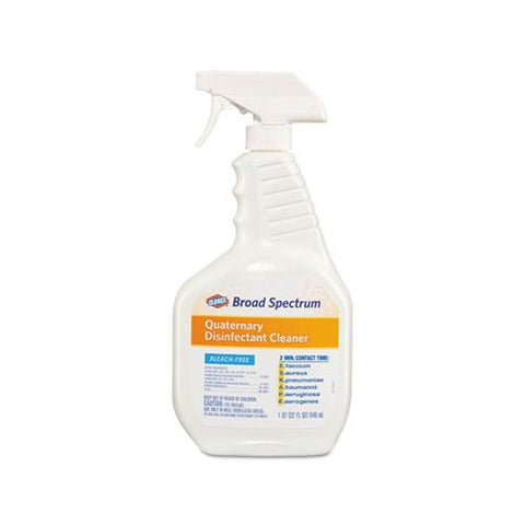 Broad Spectrum Quaternary Disinfectant Cleaner, 32oz Spray Bottle