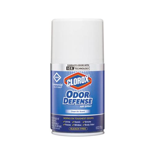 Commercial Solutions Odor Defense Wall Mount Refill, Clean Air Scent, 6 Oz