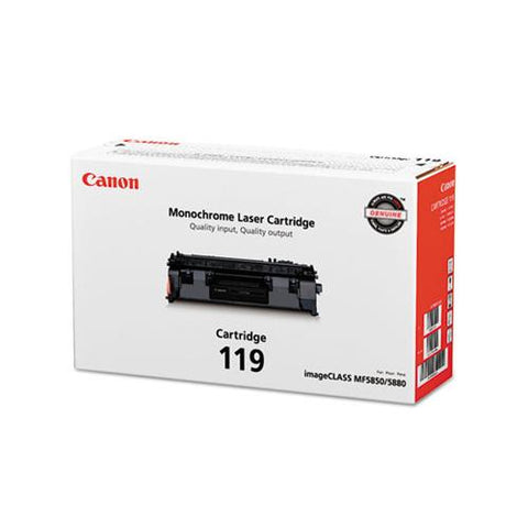 3479b001 (crg-119) Toner, 2100 Page-yield, Black