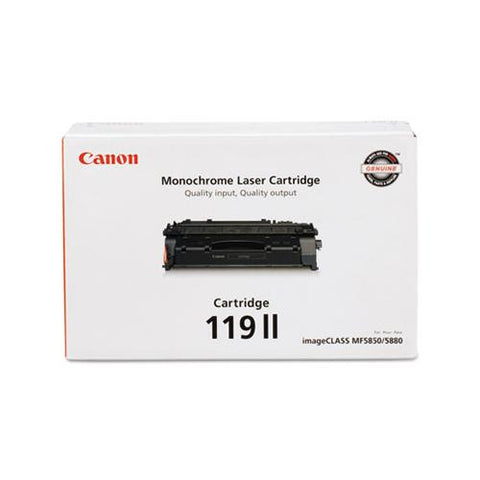 3480b001 (crg-119 Ii) High-yield Toner, 6400 Page-yield, Black