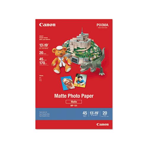 Matte Photo Paper, 13 X 19, Matte White, 20-pack