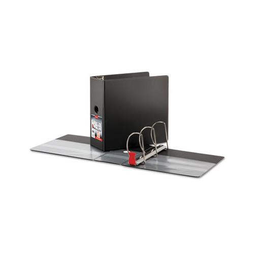 Premier Easy Open Locking Slant-d Ring Binders, 3 Rings, 5" Capacity, 11 X 8.5, Black