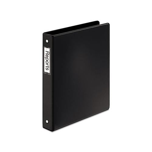 Premier Easy Open Locking Round Ring Binder, 3 Rings, 1" Capacity, 11 X 8.5, Black