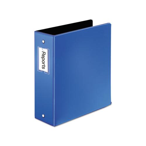 Premier Easy Open Locking Round Ring Binder, 3 Rings, 3" Capacity, 11 X 8.5, Medium Blue