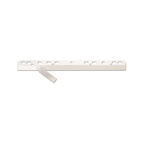 Hold It Binder Insert Strips, 3-4 X 11, Self-adhesive, Punched, Clear, 25-pack