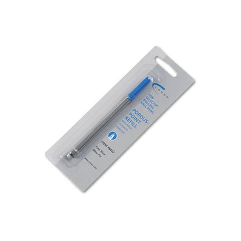 Refill For Cross Selectip Porous Point Pens, Bullet Tip, Fine Point, Blue Ink