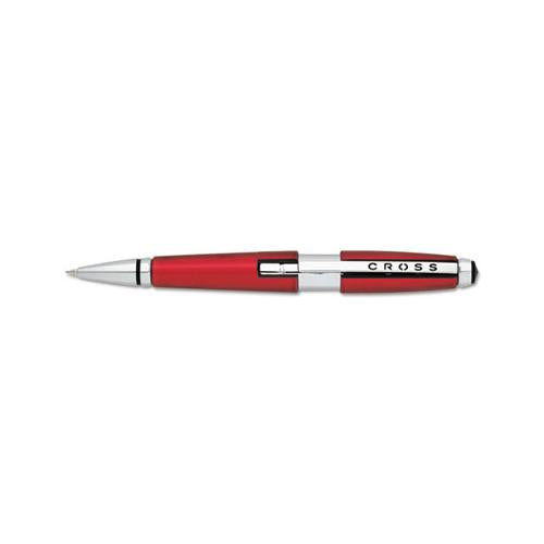 Edge Retractable Gel Pen Gift Box, Medium 0.7mm, Black Ink, Red Barrel