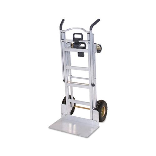 3-in-1 Convertible Hand Truck, 800-1000lb Cap., 21.06 X 21.85 X 48.03, Aluminum